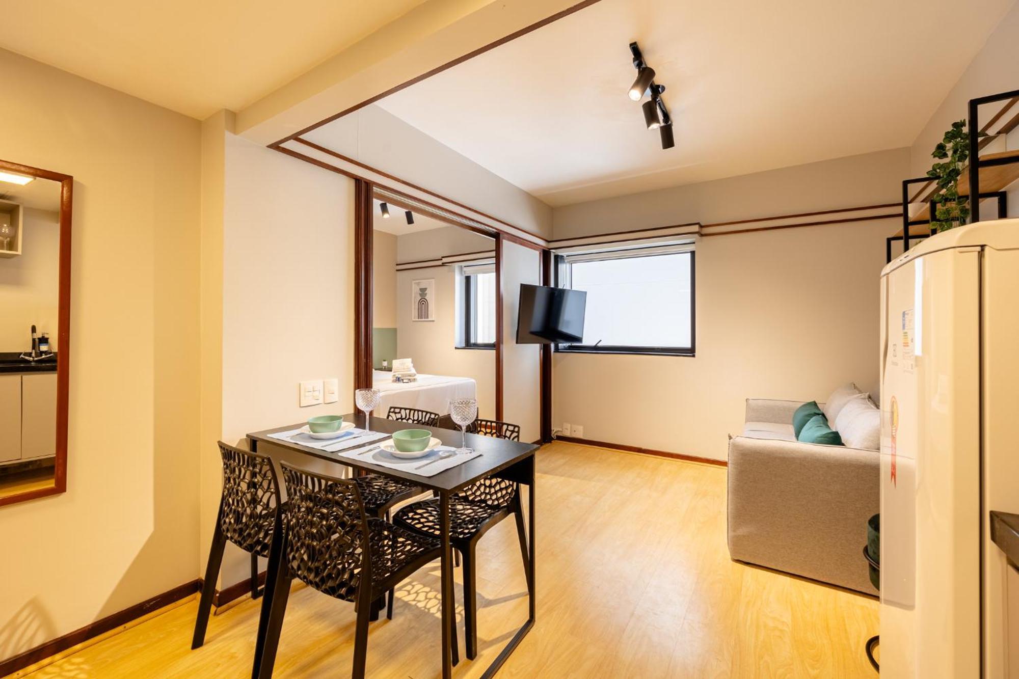 Apartment Easy Star - Belissimo Flat C/vaga No Jardim Paulista - Hq01i Sao Paulo