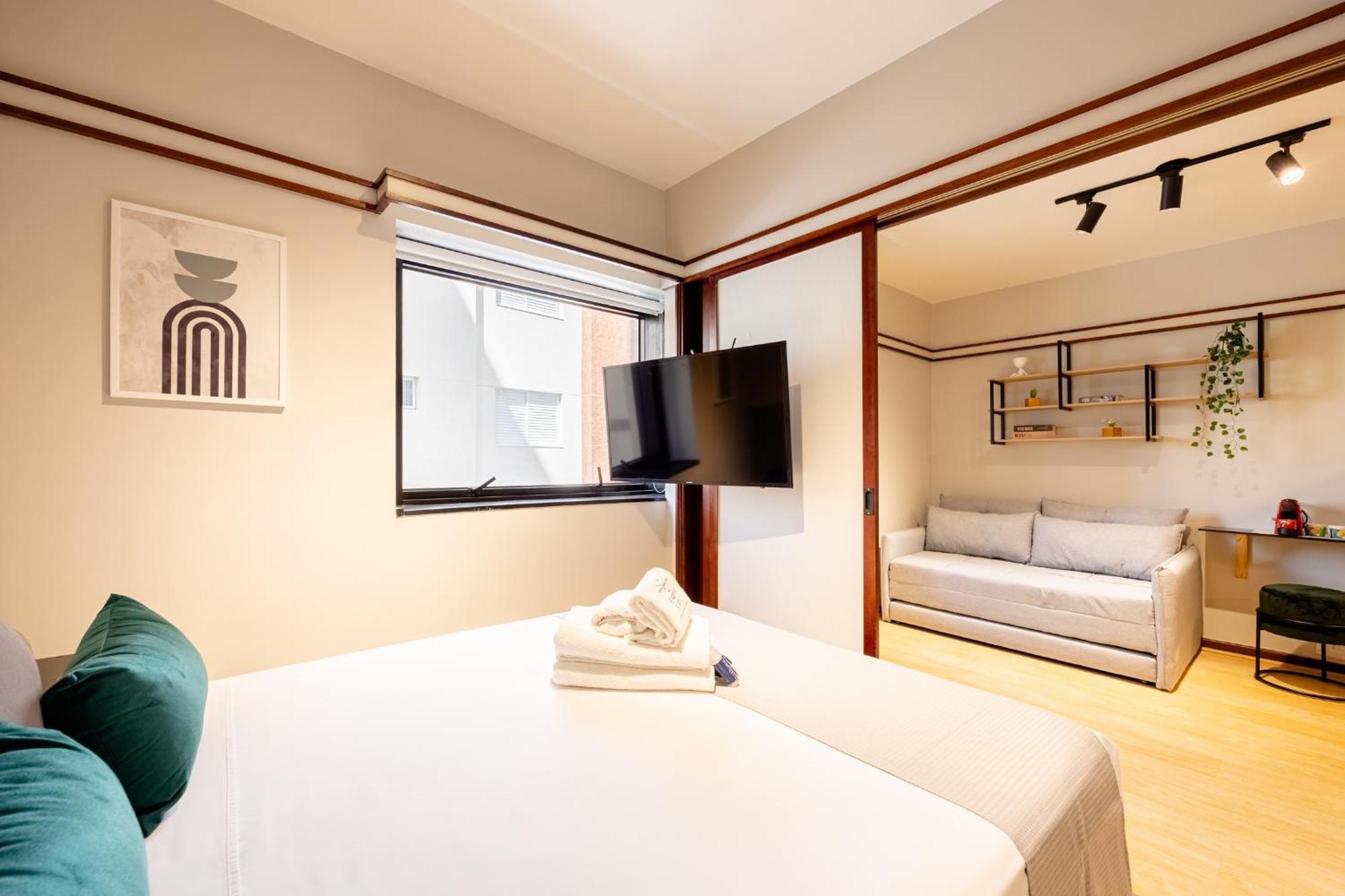 Easy Star - Belissimo Flat C/vaga No Jardim Paulista - Hq01i Apartment Sao Paulo