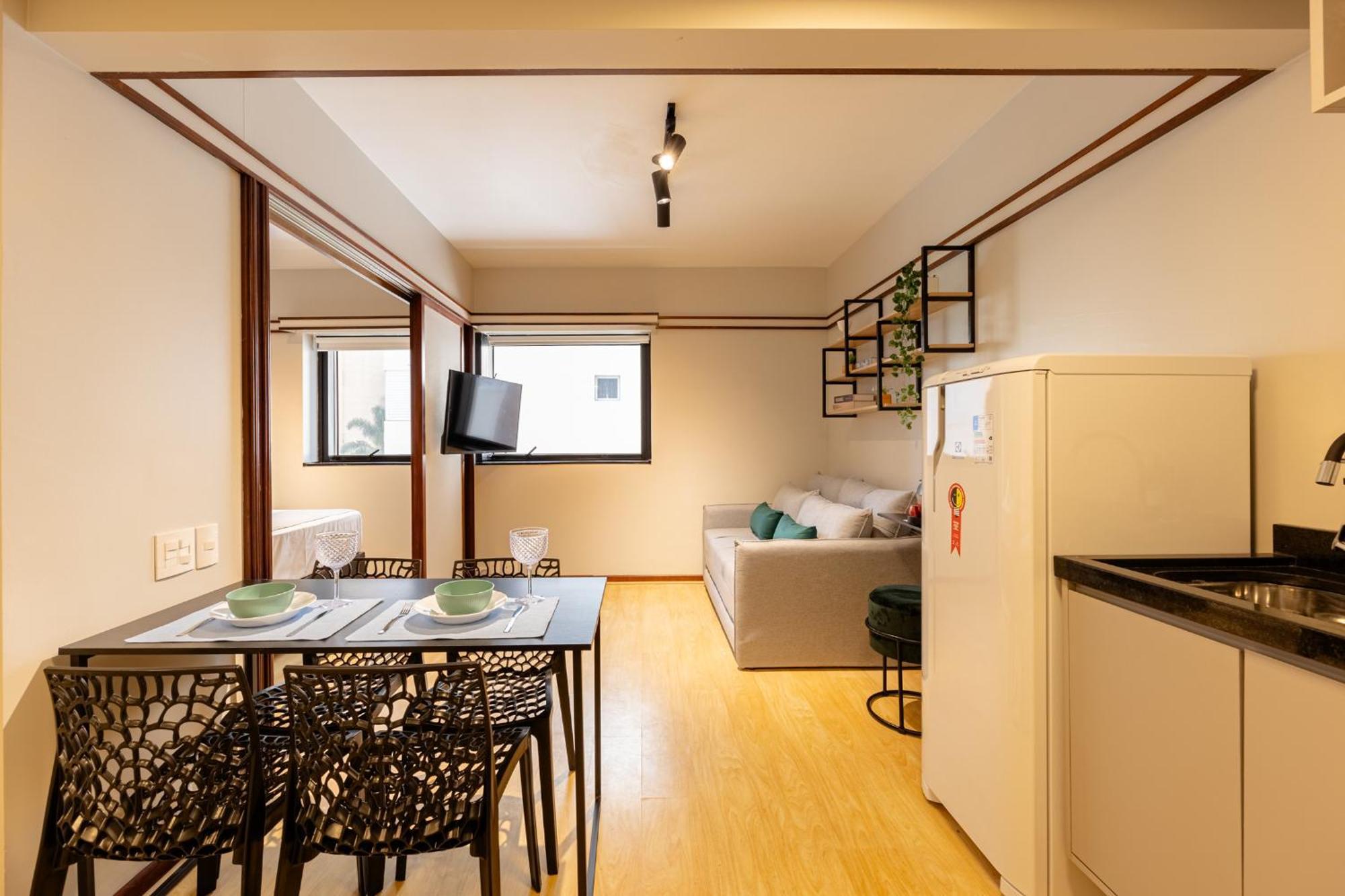 Easy Star - Belissimo Flat C/vaga No Jardim Paulista - Hq01i Apartment *