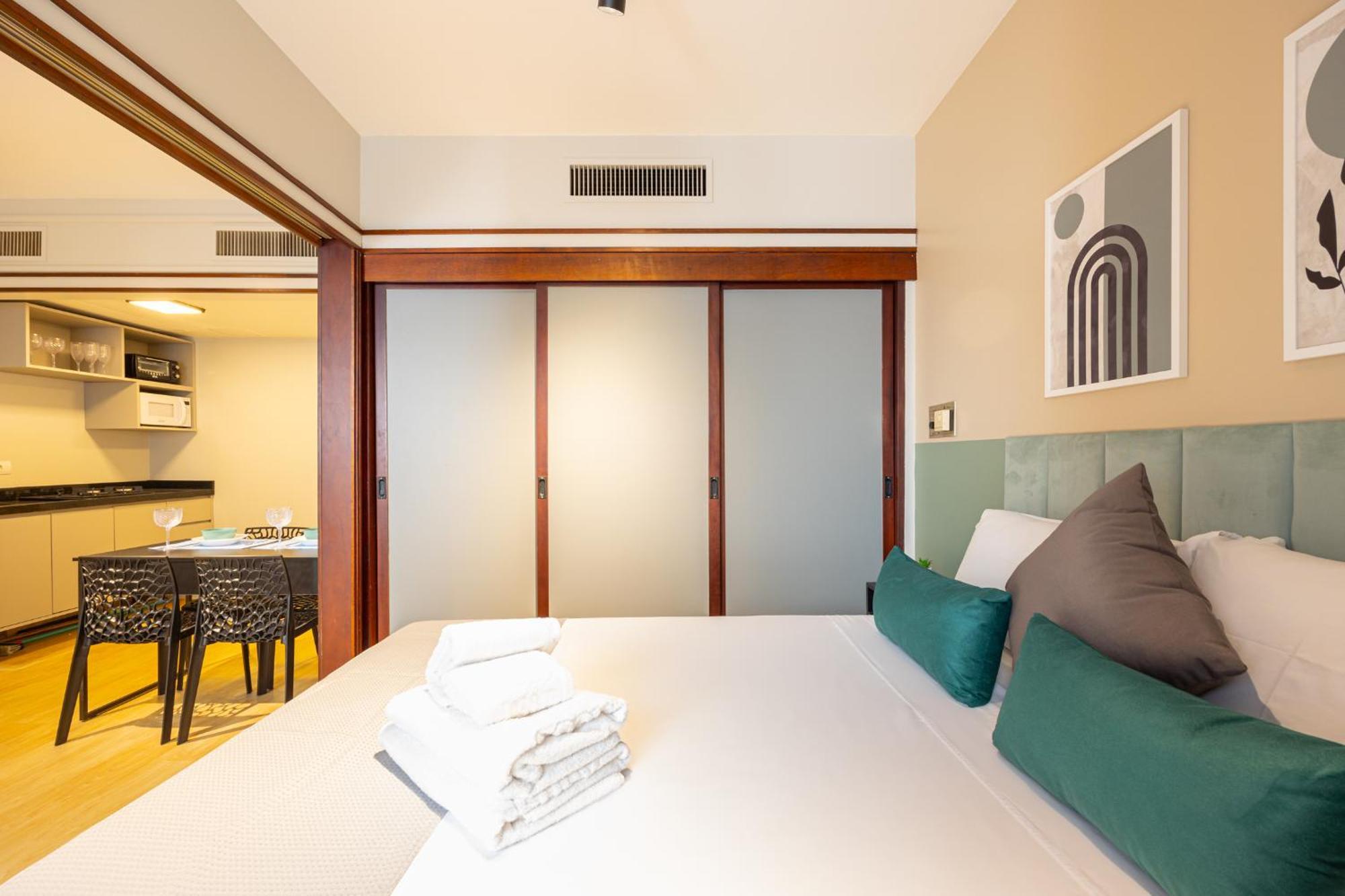 Easy Star - Belissimo Flat C/vaga No Jardim Paulista - Hq01i *