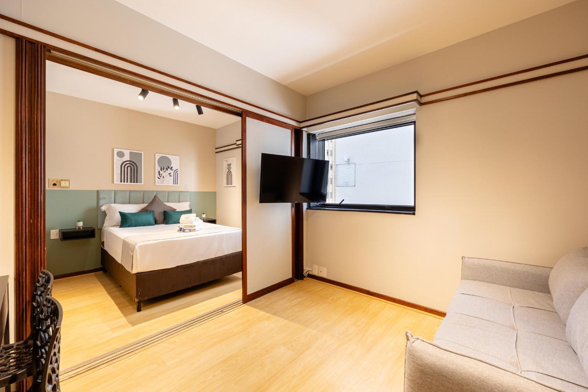 Easy Star - Belissimo Flat C/vaga No Jardim Paulista - Hq01i *