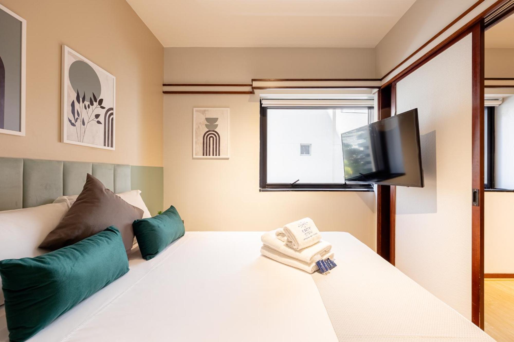 Easy Star - Belissimo Flat C/vaga No Jardim Paulista - Hq01i Apartamento *